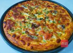 Pizza Sauce Pie Recipe Illustration 16