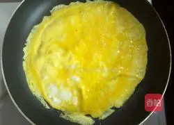 Corn cheese Illustration of how to make pizza 1