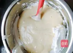 Illustration of how to make eight-inch chiffon cake 13