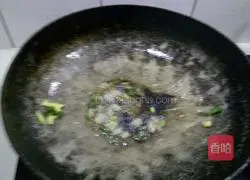 Illustration of how to make fried cabbage and steamed buns 4