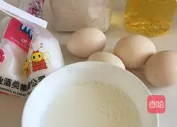 Illustration of how to make cream cake roll 1