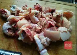 Illustration of how to make braised chicken nuggets 3