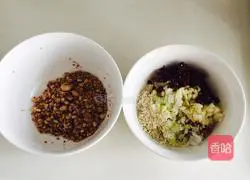 Illustration of how to pour juice on the winter melon balls 6