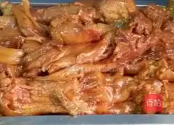 Soy beef, soy beef tendon.Illustration of how to make it 7