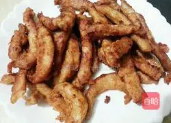 Illustration of how to make salt and pepper strips 12