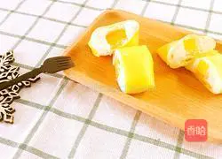 Illustration of how to make durian pandan 18