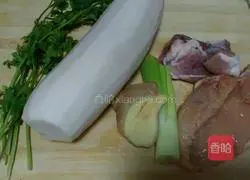 White radish meatball soup recipe 1