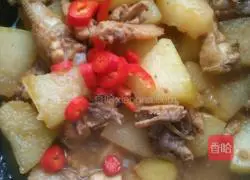 Winter Melon Braised Chicken Recipe Illustration 8