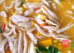 Illustration of making noodles 13