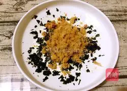 Illustration of how to make pork floss and scallops 16