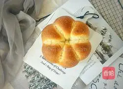 Illustration of how to make original flower-shaped bread 10