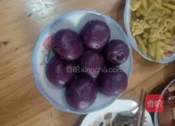 Illustration of how to make purple sweet potato and glutinous rice buns 6