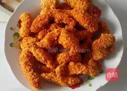 Illustration of how to make breaded chicken legs 7