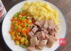 Illustration of grilled pizza 2