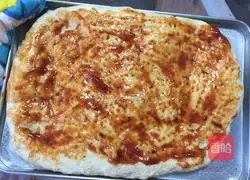 Illustration of how to make fruit and vegetable pizza 6