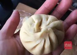 Illustration of making bean paste bread 13