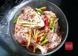 Illustration of home-cooked beer duck 3