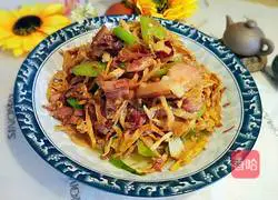 Illustration of how to make farm cured meat 11