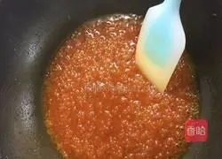 Illustration of how to make sweet and sour pork ribs and potatoes 8