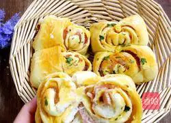 Illustration of how to make cheese and bacon rolls 11