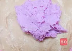 Black Sesame Purple Sweet Potato Yam Bread Recipe Illustration 9