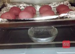 Illustration of how to make whole wheat purple sweet potato snack buns 8