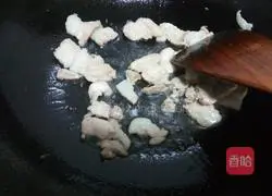 Illustration of making Korean soybean paste soup 10