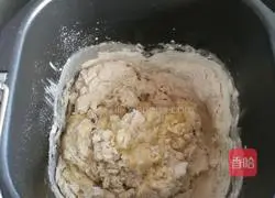 Illustration of how to make bacon salad bread box 1