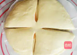 Illustration of making snowflake hand-torn bread 13