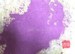 Illustration of two-color purple potato and wolfberry hand-shredded toast bread 9