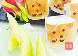 Illustration of how to make cute little bear buns 11