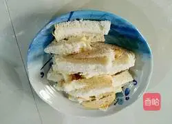 Illustration of how to make loofah fried bread 3