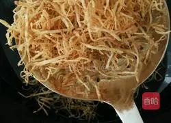  Illustration of how to make golden salad with anchovies and shrimps 8