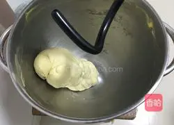 Illustration of how to make bean paste bread 3
