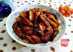 Illustration of how to make fried eggplant with tomato sauce 10