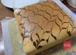 Illustration of how to make ancient red bean cake 2