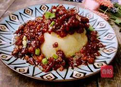 Illustration of how to make minced meat and mashed potatoes 10