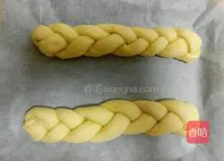 Illustration of how to make light cream braided bread 9