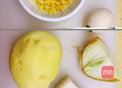 Mashed potato salad (Japanese style) recipe 1