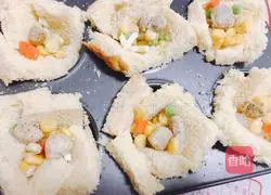 Simple and quick breakfast-whole wheat toast bread cup healthy and nutritious recipe 4