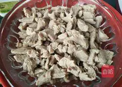 Illustration of homemade meat floss 6