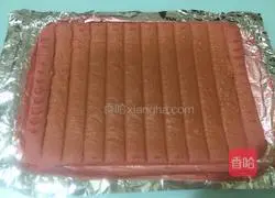 Monascus powder Illustration of how to make cream cake roll 16