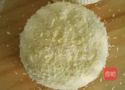 Illustration of how to make heart-shaped coconut bread (hand-kneaded version) 7