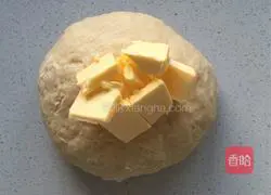 Illustration of how to make bean paste bread 4