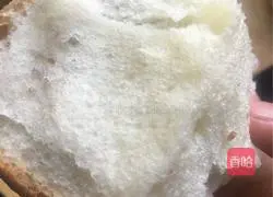 Illustration of how to make rice cooker bread 11