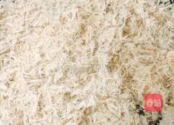 Illustration of homemade meat floss 8