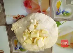 Illustration of how to make fresh cream buns (one-time fermentation) 4