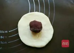 Red bean paste bun recipe 8