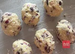 How to make coconut cranberry bread (hand kneaded dough) Illustration 6