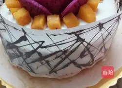 Birthday Cake Recipe Illustration 8